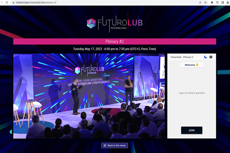 Création de site web pour la diffusion en Live Streaming
