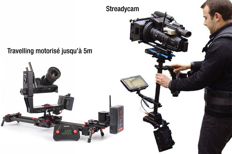 Prestaire travelling vidéo et Steadycam