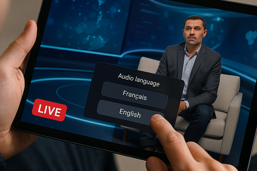 Comment diffuser un Live Streaming en plusieurs langues