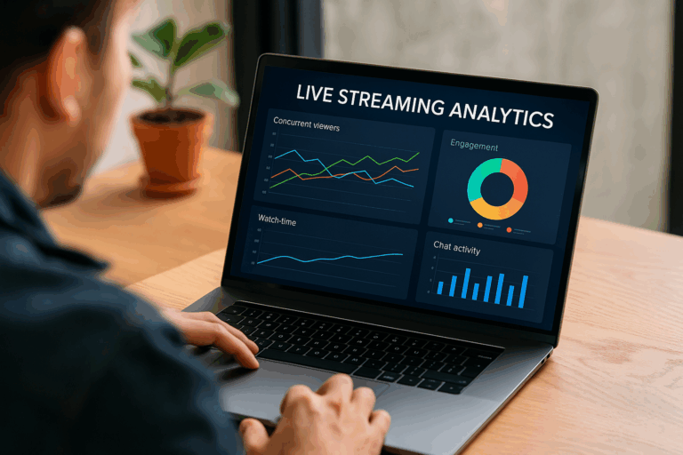 Comment mesurer l'audience spectateurs d'une diffusion en Live Streaming