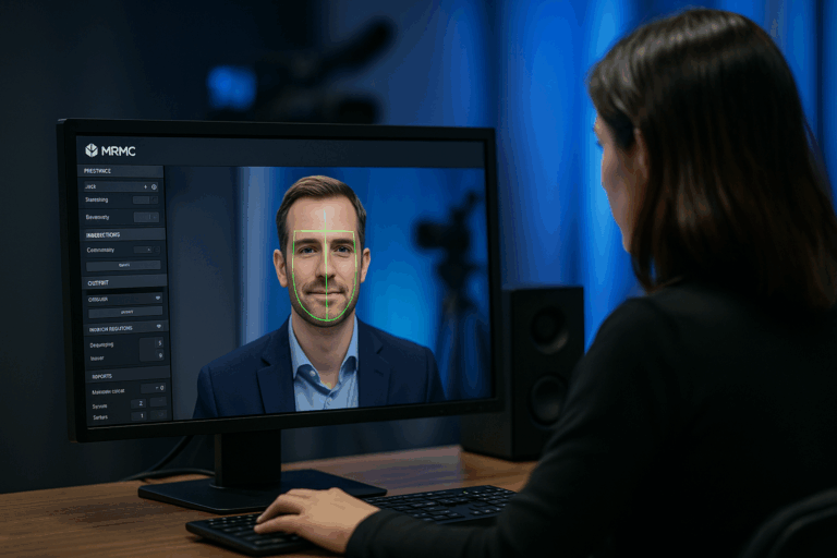 Solution de suivis de visages et mouvements assistés par IA pour la captation vidéo.