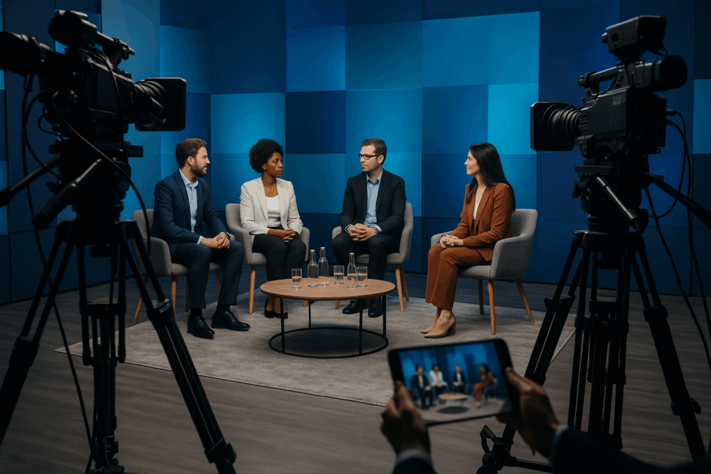 Prestataire tournage pour la captation vidéo en studio