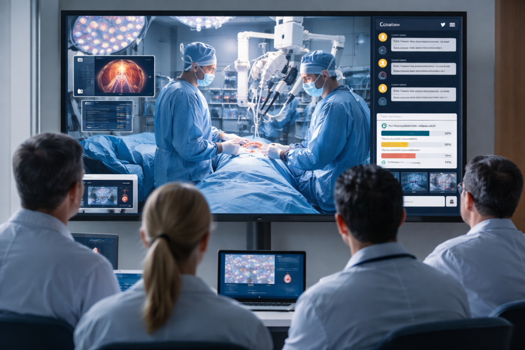 prestataire Live Surgery, opération en direct, workshop, symposium